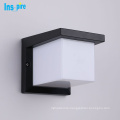 Exterior Cube Aluminum Light Beam Outdoor Wall Light Up Down LED Garden Wall Lamp